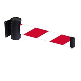 Flexibarrier Wall Mount with Barrier Tape (Economy) 2.3 m/4.5 m (2.3 m, Black/Red/White)
