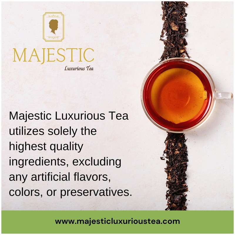 Majestic Tea_ DECAF ENGLISH BREAKFAST | English Classic| Black Tea