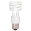 Satco S7217 13-Watt Medium Base T2 Mini Spiral, 2700K, 120V,