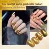 Holographic Mirror Nail Chrome Powder Effect Metallic Dust Sequins UV