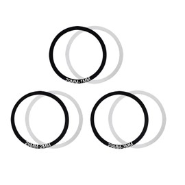 Lotatheta 18 pcs Bike Washer Bottom Bracket Crank Washer Gasket Spacer Bicycle Flywheel Hub Dia 24 29 30mm Thk 0.1 0.2 0.3 1 2 3mm