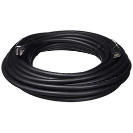 Monoprice HDMI Cable - 50 Feet - Black (3 Pack) No Logo, High Speed, 4K@24Hz, 10.2Gbps, 24AWG, CL2, Compatible with UHD TV and More - Commercial Series