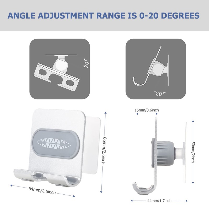 Shower Phone Holder, Shower Phone Mount Phone Holder for Shower