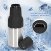 Beer Bottle and Can Cooler,Can Beer Bottle Insulators Holder,Vacuum Double