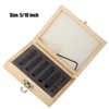 5PCs Carbide Turning Tool Indexable Set 5/16‑Inch for Surface‑Cutting /