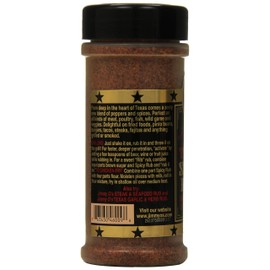 Jimmy O's Texas Rub, Spicy, 7 Ounce