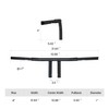 TCT-MOTORPARTS 1 1/4'' 8" Rise T-Bars Handlebar Fit For Harley