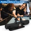 VISEMAN Pool Cue Case, Pool Stick Carrying Case Holds 2