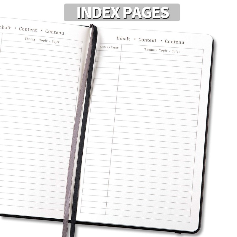 Dotted Notebook - Bullet Grid Hardcover Journal, Dotted Journal with