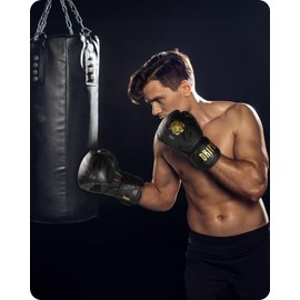 Dripex Boxing Gloves for Men Women Youth, Boxing Training Gloves | for Heavy Bag Workout, Muay Thai, Kickboxing, Sparring Punching,14 OZ