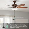 Dotlite 2Pack Bronze Ceiling Fan Pull Chains Glow in the