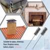 Sinmoe Pack of 2 Stove Pipe Brushes, Diameter 40 mm,