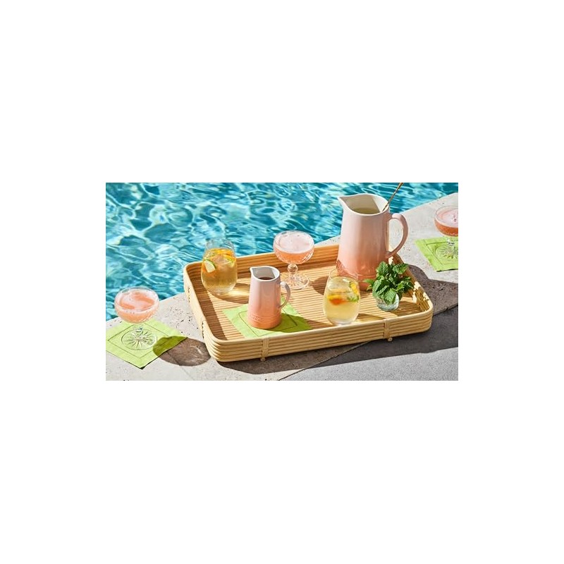 Le Creuset Stoneware Small Pitcher, 10 oz., Peche