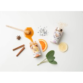 Pinky Up Lavender Sugar Sugar & Honeys, 3.5 oz / 100 g, White