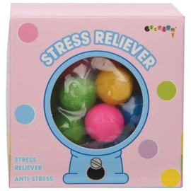 iscream Sweet Shop 2.5" Bubble Gum Look Squishy Stress Ball