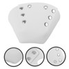 Sosoport Leather Roller Skate Toe Cover Protector Removable Toe Guard
