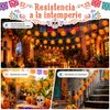 Guirnalda LED de Flores de Cempasúchil 4.5m 30 Luces, 8