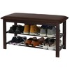Simple Houseware Entryway Shoe Rack Bench Storage Organizer