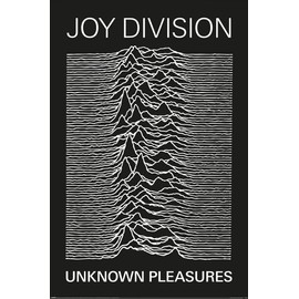 Joy Division - Music Poster (Unknown Pleasure - Album Cover) (Size: 24" x 36") (Unframed)