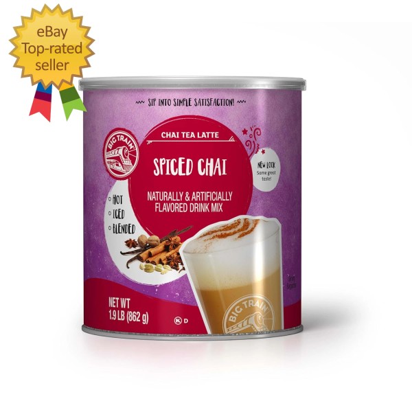 Spiced Chai Tea Latte Beverage Mix, 1.9 Pound (Pack of