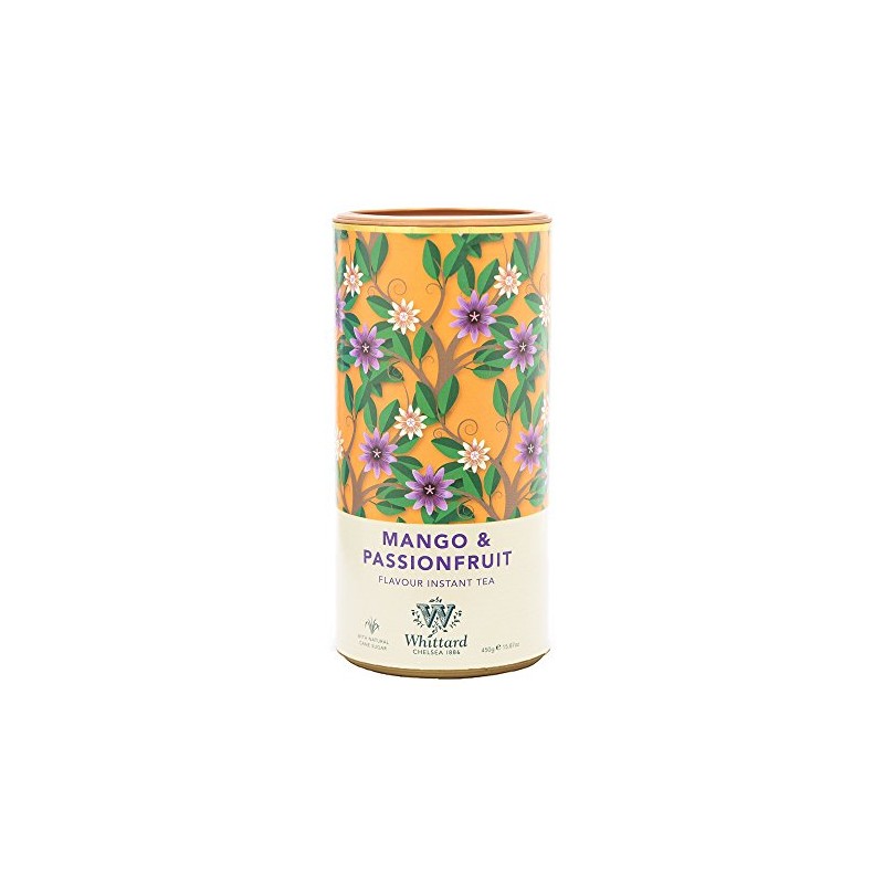 Whittard Mango & Passionfruit Flavour Instant Tea 450g (Pack of