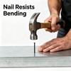 473 Pcs Black Concrete Nails Assortment Kit, 5 Sizes from