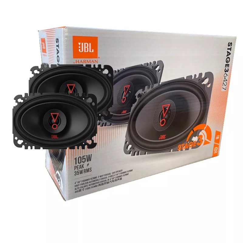 JBL Stage3 6427 4"x6" speakers for select 1982-UP C/K S-10,S-15