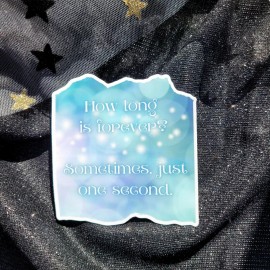 Moonlight Jade Art Alice in Wonderland Sticker Pack ~3 Book Quote Stickers Premium Vinyl Waterproof