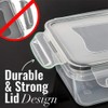 ZenithHome Food Storage Container Set – 8-Pc Airtight Locking Lids