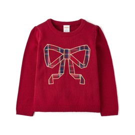 Gymboree,and Toddler Long Sleeve Sweaters,Red Bow,4T