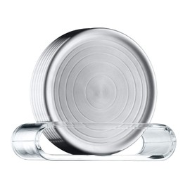 WMF Loft Coaster Set, Silver, 7-Piece