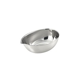 and Stainless Steel Drop-Shaped Bowl, 3.4 fl oz (90 ml), Made in Japan, Yoshikawa AN0204 (C940)