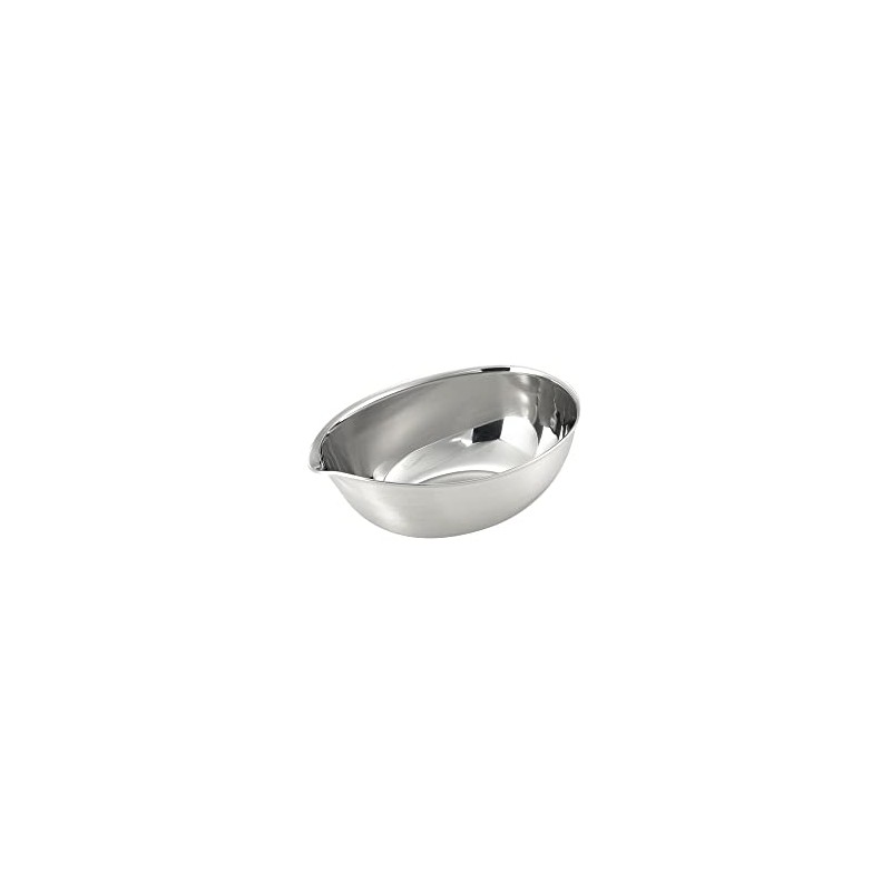 and Stainless Steel Drop-Shaped Bowl, 3.4 fl oz (90 ml),