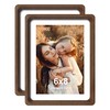 ccdcc 6x8 Picture Frame Set of 2, Solid Wood Frames