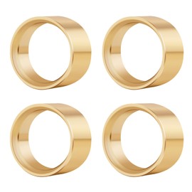 TCRC 4PCS Brass Internal Beadlock Ring Clamp Ring 100g Fit Deep Dish RC 1.0inch Wheel Hubs