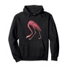 Pink Flamingo Bird of Paradise Pullover Hoodie
