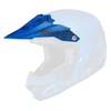 HJC Visor for CL-XY2 Creeper Helmets - Semi-Flat Blue (MC-2SF)