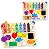 The Learning Journey: Lift & Learn Puzzle Colors & Shapes