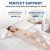 MEROUS Queen Mattress Topper, Extra Thick Pillowtop, Cooling and Plush
