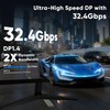 MOSIMLI DisplayPort Cables 1.4 6FT 10-Pack, 32.4Gbps DP Cable, 8K@60Hz/4K@120Hz/2K@240Hz,