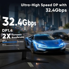 MOSIMLI DisplayPort Cables 1.4 6FT 10-Pack, 32.4Gbps DP Cable, 8K@60Hz/4K@120Hz/2K@240Hz, HDR, DSC 1.2, FreeSync, G-Sync, FEC, Compatible for Monitor, Computer, Laptop, Graphics Card, Docking Station