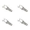 4pcs Toggle Latch Catch Lock,Spring Toggle Latch Hasp,Stainless Steel Tension
