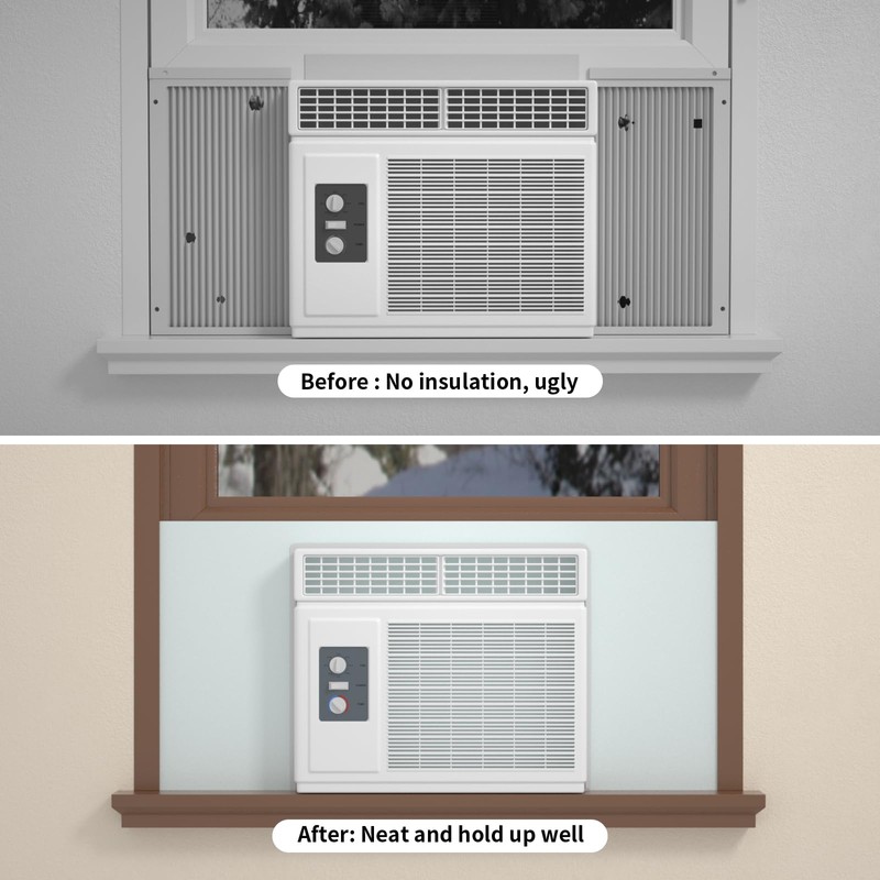 Window Air Conditioner Side Insulated Panel, 1PIC Full Surround Insulation