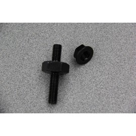 MTC Strut Tower Brace Bolt and Nut (2 piece) Studded Kit Compatible with Volvo C30 C70 S40 V50 OE# 987509/985970