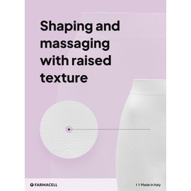 Farmacell 302 (White, L/XL) Women's push-up anti-cellulite control mid-thigh shorts