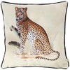 Evans Lichfield Kibale Leopard Cushion Cover, Multi, 50 x 50cm