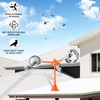 Flyonte Birds Reflect Deterrent Visual Bird Scarer Deterrent Devices Outdoor