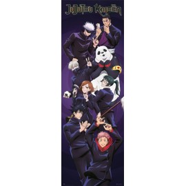 Jujutsu Kaisen - Anime TV Show Door Poster (Characters) (Size: 21" x 62")