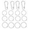 Dog Tag Clips 304 Stainless Steel Pet ID Tag Holder