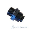 John Guest Male 1/2" BSP to 12mm Push Fit Water